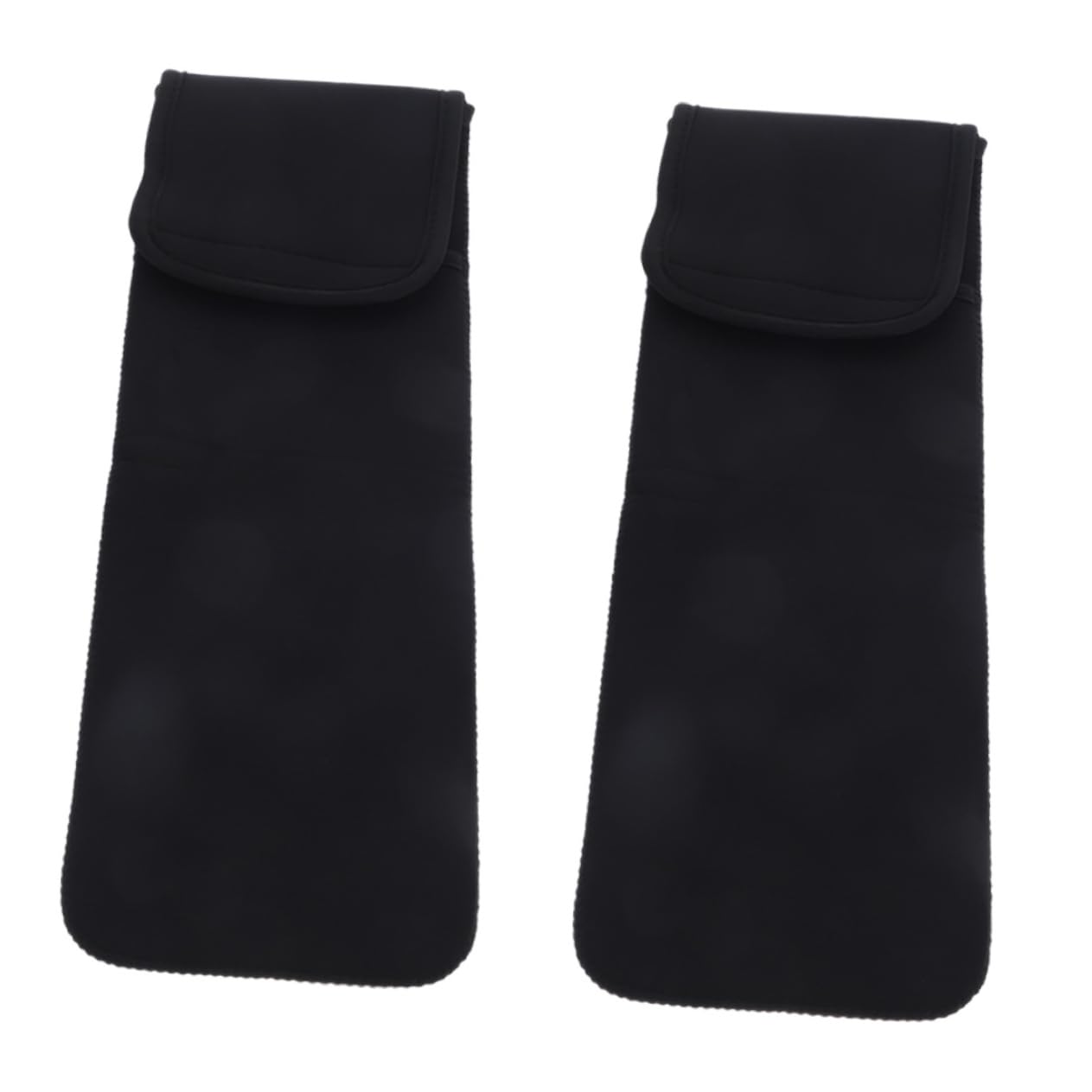 FRCOLOR 2pcs Hair Straightener Protective Cover Curling Iron Hair Curlers Hair Straightener Organizer Hair Curler Pouch Curls Travel Case Storage Bag Protective Case Bracket Neoprene