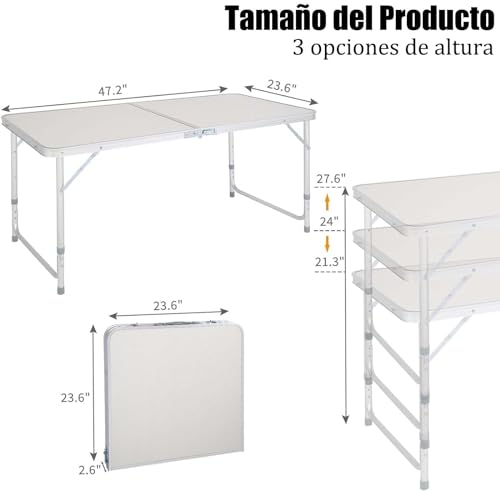 Mejores precios y opiniones de Mesa plegable maleta - los más vendidos. 3 Imagen adicional