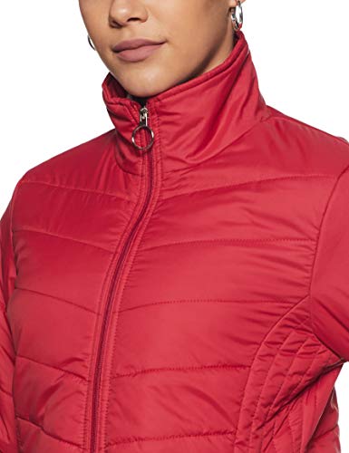 Image of Qube Fort Collins Women's Regular-Length Bomber Jacket - Comfortable, Stylish Casual Outerwear for Winte