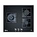 Balay 3ETG663HN Placa de gas - 60 cm, 9 niveles de llama, autoencendido, cristal templado color negro