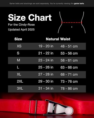 Image of sofsy Premium High-Waist Mesh Garter Belt | 6-Strap Suspender Lingerie for Women's Thigh High Stockings with Metal Clips
