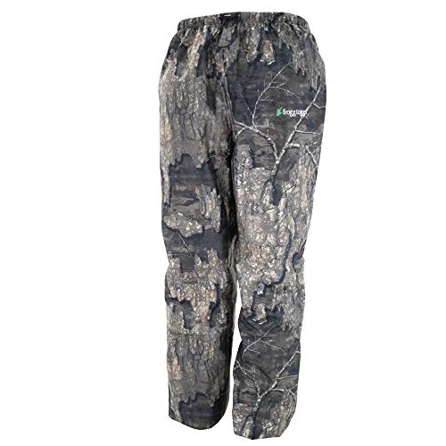 Frogg Toggs Pro Action Waterproof Rain Pant, Realtree Edge, X-Large