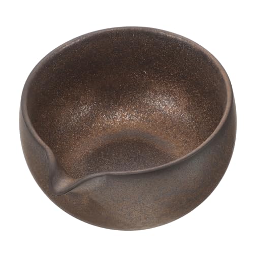 PRETYZOOM Japanese Tea Bowl Set Ceramic Matcha Cup Spout Green Tea Bowl for Friends