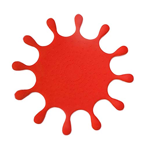 Leyorie Colorful Sun Shape Cup Mat Silicone Non-Slip Insulated Tea Coffee Cup Mat Drinkware Placemat