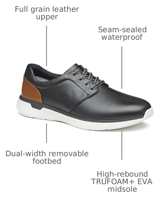Image of Johnston & Murphy Men's XC4 Prentiss 2 Plain Toe Sneaker