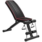 banc de musculation exercice abdo 【Facile à assembler】 Le banc abdominal est pliable pour laisser de l'espace à ceux qui n'en ont pas. Il peut également être facilement assemblé sur 3 marches, compact et adapté aux appartements. Parfait pour les débutants, les avancés et les professionnels, ainsi que pour la maison, les études et le lieu de travail.