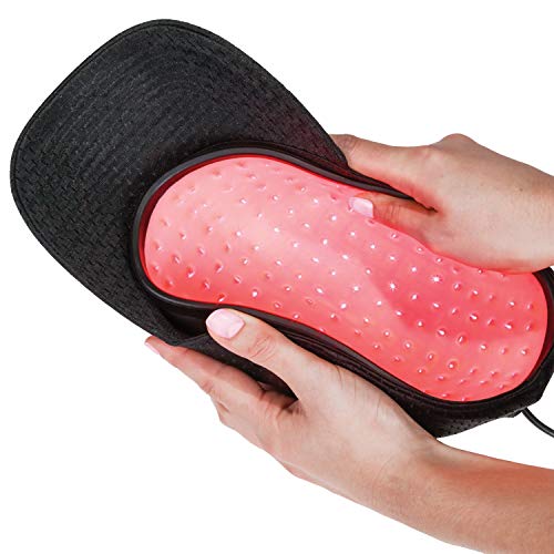 CapillusUltra Mobile Laser Therapy Cap for Hair Regrowth - NEW 6 Minute Flexible-Fitting Model - FDA-Cleared for Medical Treatment of Androgenetic Alopecia - Great Coverage