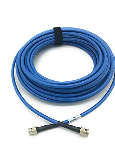 Câble BNC RG6 HD SDI bleu de 15,2 m pour vos tournages en direct