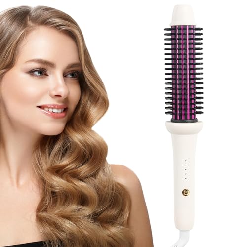 Cepillo de rizo para salón spa casa y plancha de pelo con peine térmico
