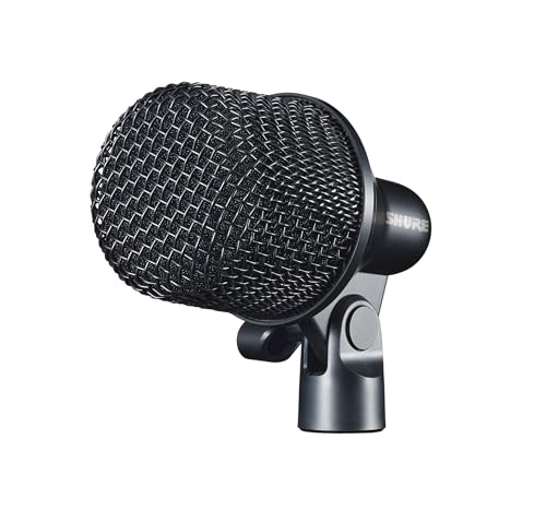 Shure Nexadyne 2 Kick Drum Microphone with Revonic Technology - Supercardioid Dynamic Mic for Pro Performance, Enhanced Frequency Range & Noise Reduction, Dual-Engine Transducers (NXN2)