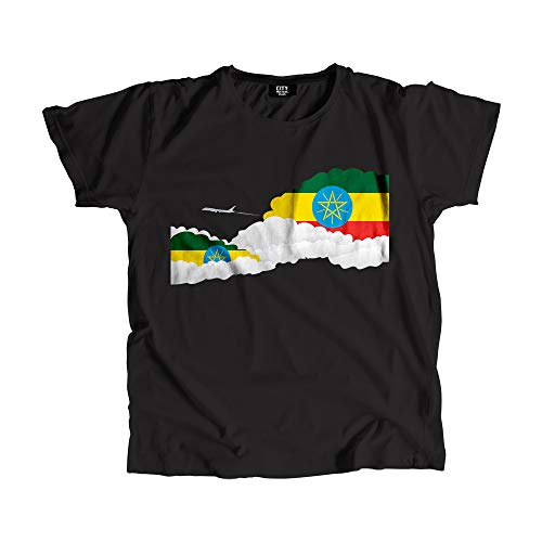 T-shirt Éthiopie pour look voyageur tenue confortable pour l'aéroport et le vol