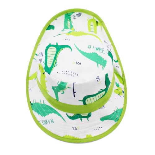 Image of VRITRAZ Sun Protection UPF50+ Bucket Hat Toddler Summer Beach Play Hats with Neck Flap for Girl, Boy, Kids Summer Hat, Bucket Hat for Kids Ages 3-10 Years