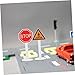 Milisten 28pcs Realistic Traffic Signs Models for Boys and Girls Road Sign Set Toy Street Playset for Boys and Girls Learning Traffic Rules