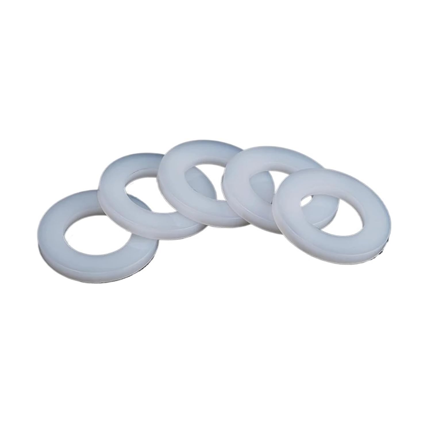 White Plastic Flat Spacer Seals Washer M2 .5 M3 M4 M5 M6 M8 M10 M12 M14 M16 M18(M16x30x3mm)