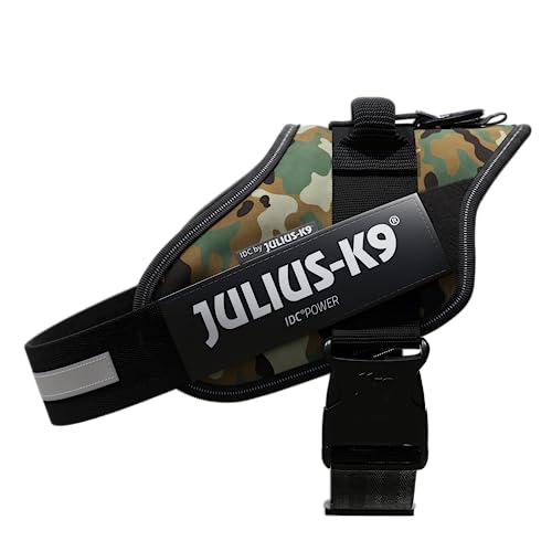 Julius K9 16IDC-C-1 IDC-Powergeschirr mit Logofeld, Gr. 1, camouflage