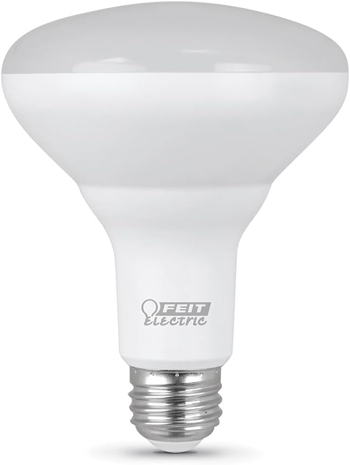 Feit Electric BR30 with E26 Medium Base LED Light Bulb Circadian Rhythm Intellibulb - 65W Equivalent - 15 Year Life - 650 Lumens - 2700K Soft White and 5000K Daylight - BR30/HLTH/LEDI