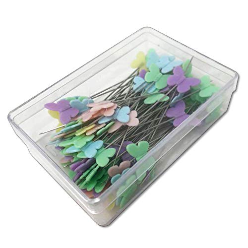 Crafters Dream Lot de 100 épingles à tête de papillon Cover