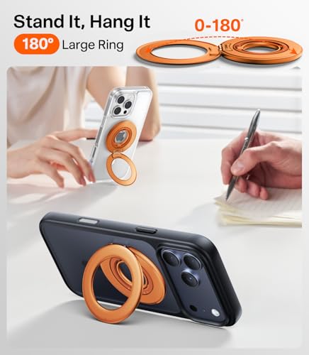 TORRAS Magnetic Case & Magnetic Phone Grip Ring Holder Kickstand - image 3