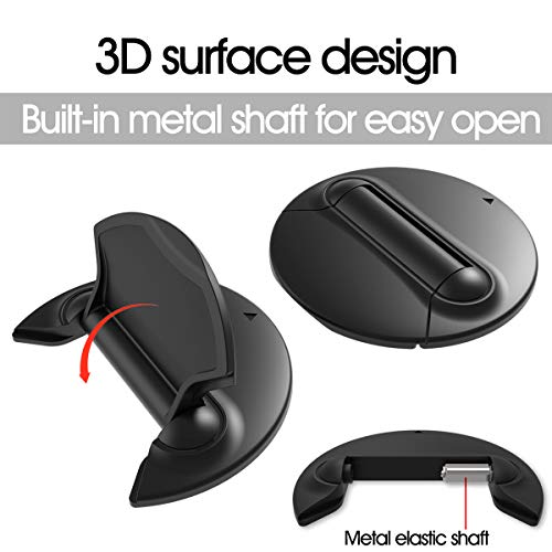 Portable-Mini-Laptop-RiserFoldable-Laptop-Cooling-StandErgonomic-Keyboard-FeetAdjustable-Invisible-Lightweight-Ventilated-Notebook-Holder-for-MacBook-Air-Pro-10-17-Inch-2-Pack