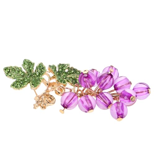 Broche de raisin pour fixer un châle glissant épingle de revers anti-déformation pour pull