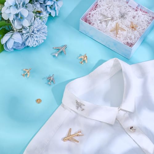Broches avion anti-glisse pour fixer et décorer vos pulls et sacs