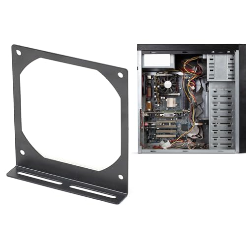 Soporte para ventilador CPU de acero galvanizado, marco para ventilador de refrigeración 120LS, dimensiones 130 x 120 x 21 mm, 1 unidad miniatura 6