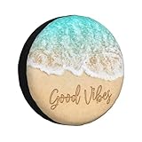 16 Inch Spare Tire Cover Weatherproof Sun Protection Wheel Tire Cover Universal Fit...