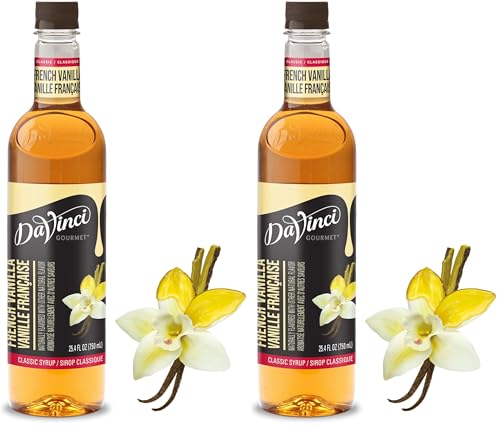 Image of DaVinci Gourmet Classic French Vanilla Syrup, 25.4 Ounce (Pack of 8)