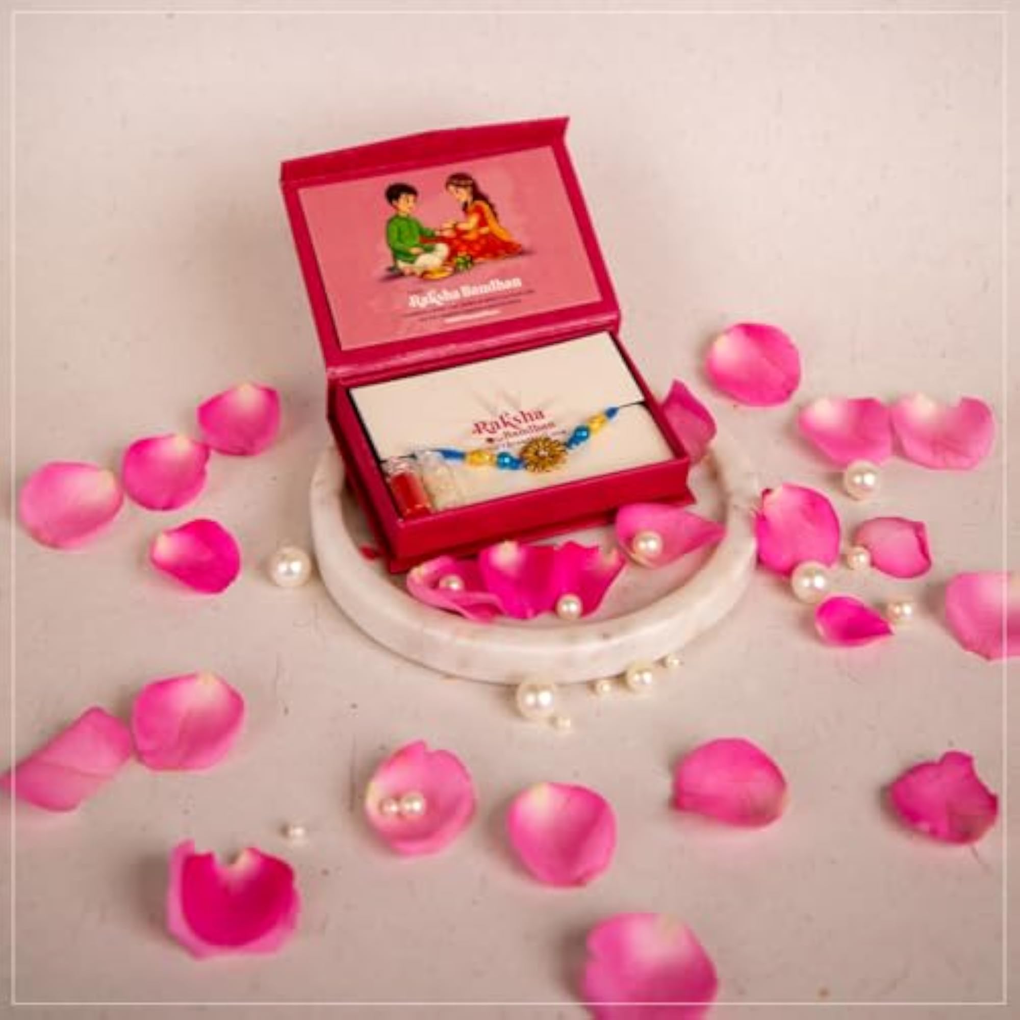 925 Silver Rakhi for Brother, Sterling Silver Gift