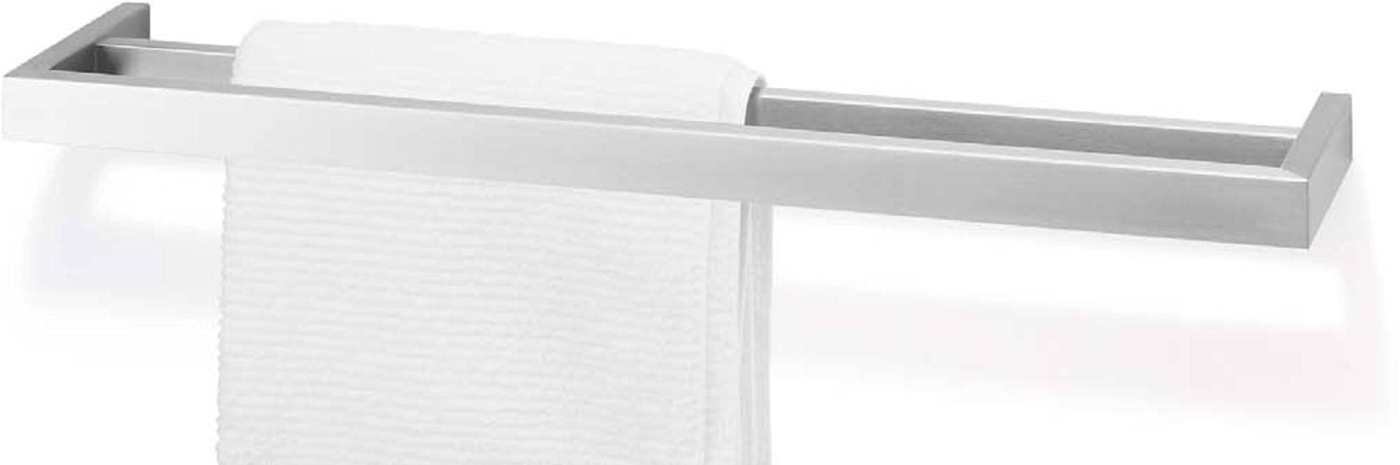 ZACK 40393 "LINEA" Doppel-Handtuchstange, Edelstahl matt