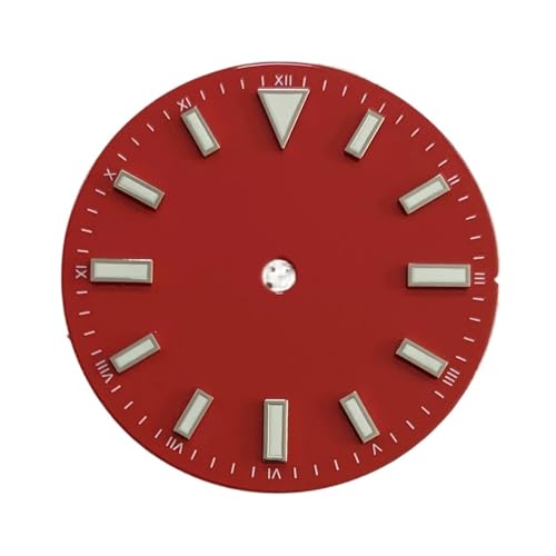 WCC00816 28.5mm�G�i�������H�̃J���[�_�C�����A�O���[���̖�������ՁANH35/ETA2836/8215/2813���[�u�����g�Ή�(Red)