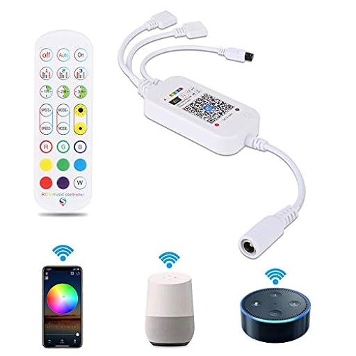 LUXONIC Controlador WiFi Caja de control WIFI para cintas RGB luces de cinta de rayas | Ya disponible en tu tienda friki favorita! En mundofriki.es!
