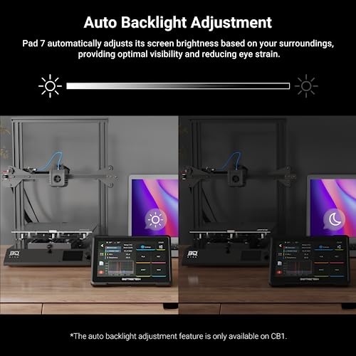 BIGTREETECH PAD 7 Touch Screen Based on Klipper firmware 7 inch Open Source Smart PAD with CB1 Board KlipperScreen for BIQU B1 SE Plus, Voron 2.4, Ender-3 and Most FDM 3D Printers DIY