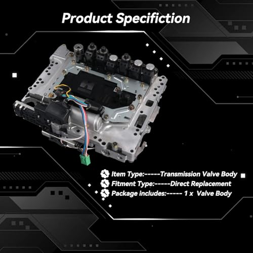 RE5R05A Valve Body with TCM & Solenoids for Nissan Frontier Titan Xterra Pathfinder Armada, for Infiniti QX56 FX35 G35 M35, Replaces 31040-90X10 0260550002 by LORPHEIR - Image 3