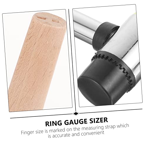 Mandrin réglable pour bague et lot d'outils de calibrage en bois et métal