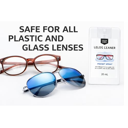 Image of Spectacles And Sunglasses Cleaning Pocket Spray | Eye Wear Glass Cleaning Spray | PACK 20 ML