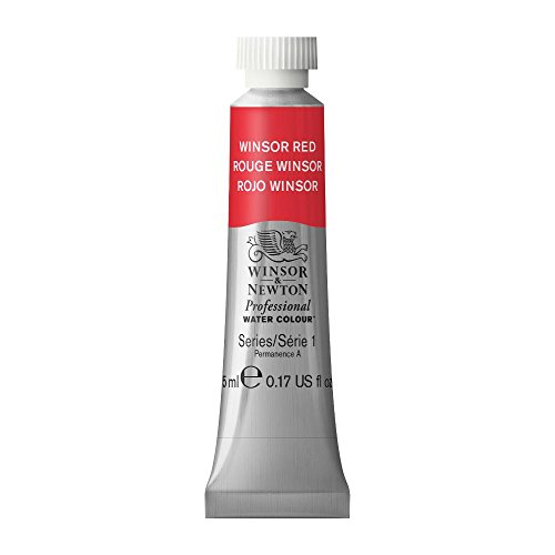 Winsor&Newton プロフェッショナル ウォーターカラー 5ml チューブ 726 ウィンザーレッド
