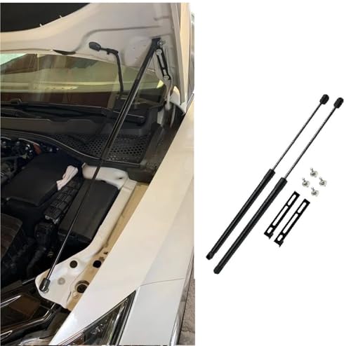 Vérins à gaz de capot avant pour Seat Leon MK3 5F 2012-2020 noir