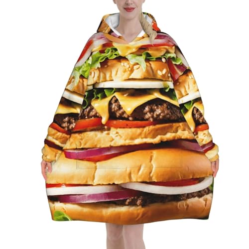 Couverture surdimensionnée nourriture pour adulte plaid géant et chaud