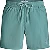 Calvin Klein Uomo Pantaloncino da Bagno Medium Drawstring con Logo, (Saltwater Aqua), S