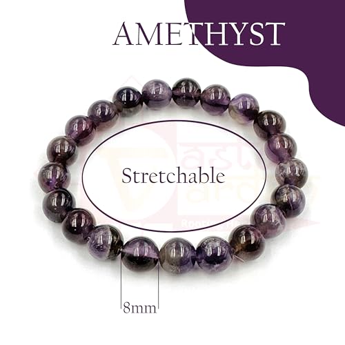 Image of Certified Crystal Bracelet | 8mm Beads | Stretchable Healing Bracelet | Bracelets for Men and Women |