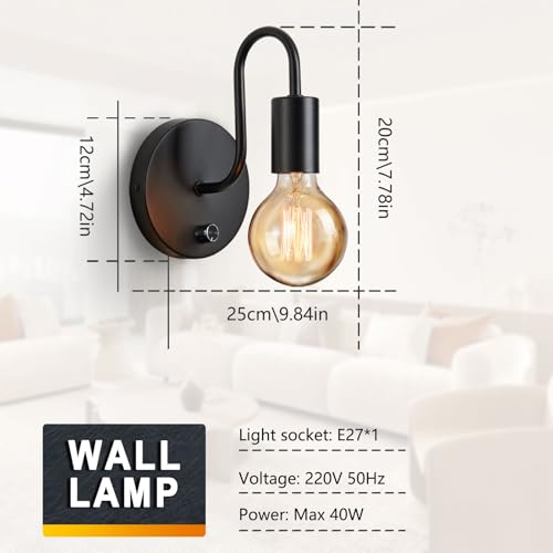 Dimmable wall light
