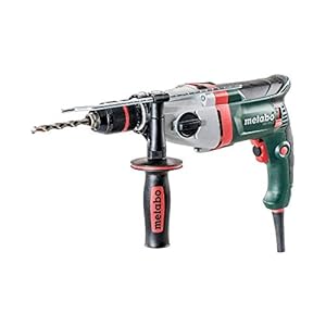 metabo 600782500 – Taladro percutor SBE 850-2 (portabrocas Futuro Plus) 850W con maletín, 490 W, 240 V, Verde