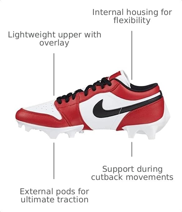 Image of Nike Men's Jordan 1 Low Td Football Cleat