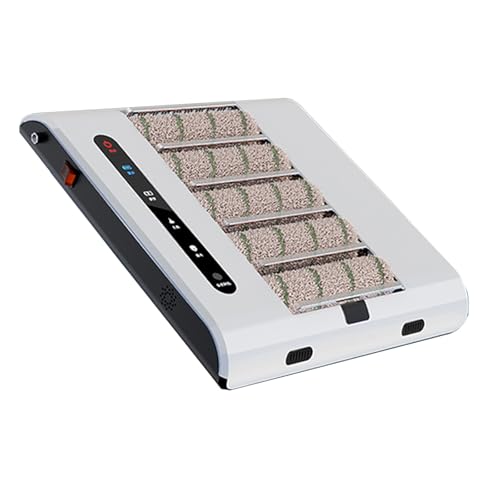 Nettoyeur automatique de semelles de chaussures, nettoyeur de chaussures à induction, nettoyeur de semelles sans eau, polisseuse et aspirateur 2 en 1, aspiration automatique 1000 PA, essuyage rapide e