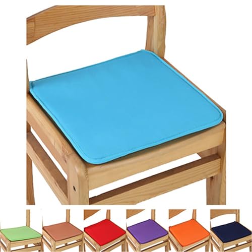 Coussin chaise bureau inconfortable | Solution assise coton 40x40 lot de 2 - 8