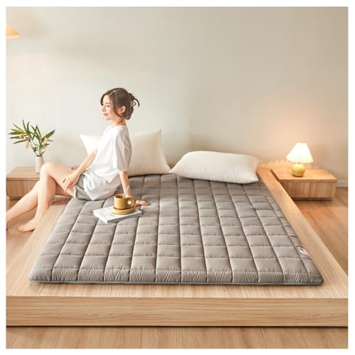 Alfombra Tatami Japonesa colchón futón Plegable Alfombra de Suelo de Capas para Dormir, Dormitorio, meditación, Yoga,A,120x200cm