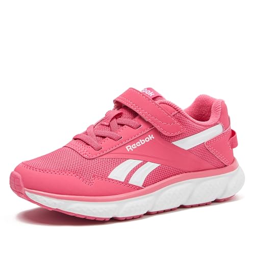 Reebok Swiftstrike 1V Athletic Kids and Toddler Shoes for Girls and Boys Sneakers Size 5-10 and 11-7 Passion Pink/White 3.5