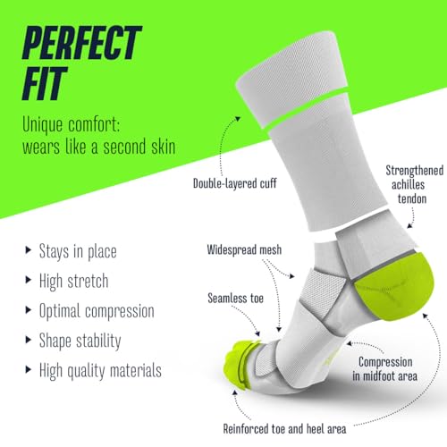 Chaussettes de compression INCYLENCE Mirrored pour running et triathlon - 2