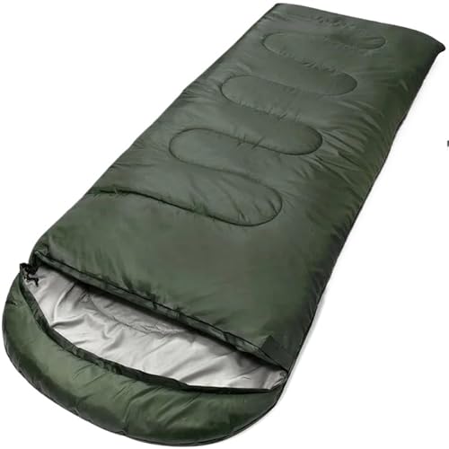 Saco de dormir para acampar Saco de dormir extra grueso Saco de dormir grande y ancho Sacos de dormir para acampar Portátil Impermeable Para mochileros Senderismo Clima cálido y fresco Para acampar